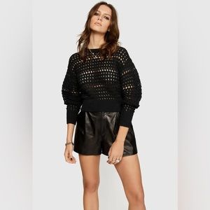 NWOT Rebecca Minkoff Nova Crochet Sweater